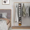 YOUDENOVA Hanging Shoe Organizer, 10-Shelf Closet Shoe Organizers for Closet,