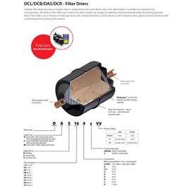 Filter Drier Danfoss Dcl307 7/8 Odf