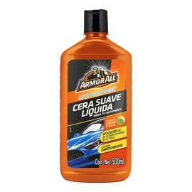 Armor All - Cera Líquida para Auto, Ultra Shine, Nanotecnología, 500 ml | Con Carnauba de Brasil, Brillo espejo y protección duradera, Para todo tipo de colores y acabados de pintura
