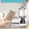 TCNOUMT Turmventilator Ersatzfernbedienung Kompatibel mit Dyson Pure Hot+Cool Luftreiniger Heizlüfter