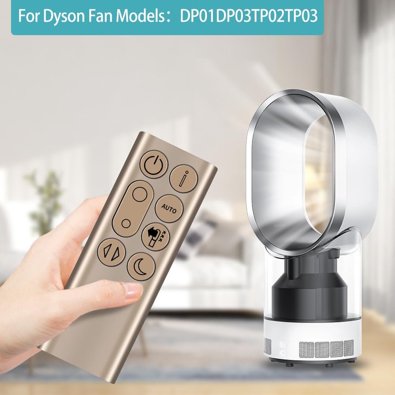 TCNOUMT Turmventilator Ersatzfernbedienung Kompatibel mit Dyson Pure Hot+Cool Luftreiniger Heizlüfter