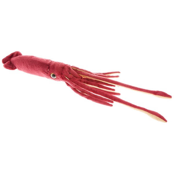 Wild Republic Giant Squid Plush, Stuffed Animal, Plush Toy, Ocean Animals, 22 inches, Red (83198)
