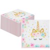 Pack of 40 napkins, unicorn napkins, children's birthday, unicorn napkins,