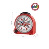 JACQUES FAREL HappySound Kinderwecker mit Melodie Soundwecker Rot mit Feuerwehr