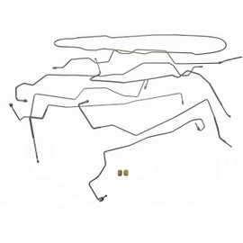 Dorman 919-244 Stainless Steel Brake Line Kit Compatible with Select Ford Models (OE FIX)