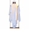 Hanging Swing Ghost Halloween Decoration with String Lights – Cute