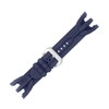 SANDEIN 38mm Watch Band Compatible with Invicta, Soft Silicone Rubber