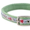 Pet Passion Adjustable Recycled Ribbon Dog Collar for All Pet