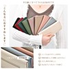 Yeepan Long Wallet, Thin Card Case, Women's, Genuine Leather, Thin,