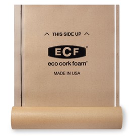 Eco Cork Foam Floor Underlayment - Floor Padding for Vinyl Flooring Roll, LVP Flooring, Hardwood Flooring, Insulation Roll for Flooring Planks - 100Sq Ft