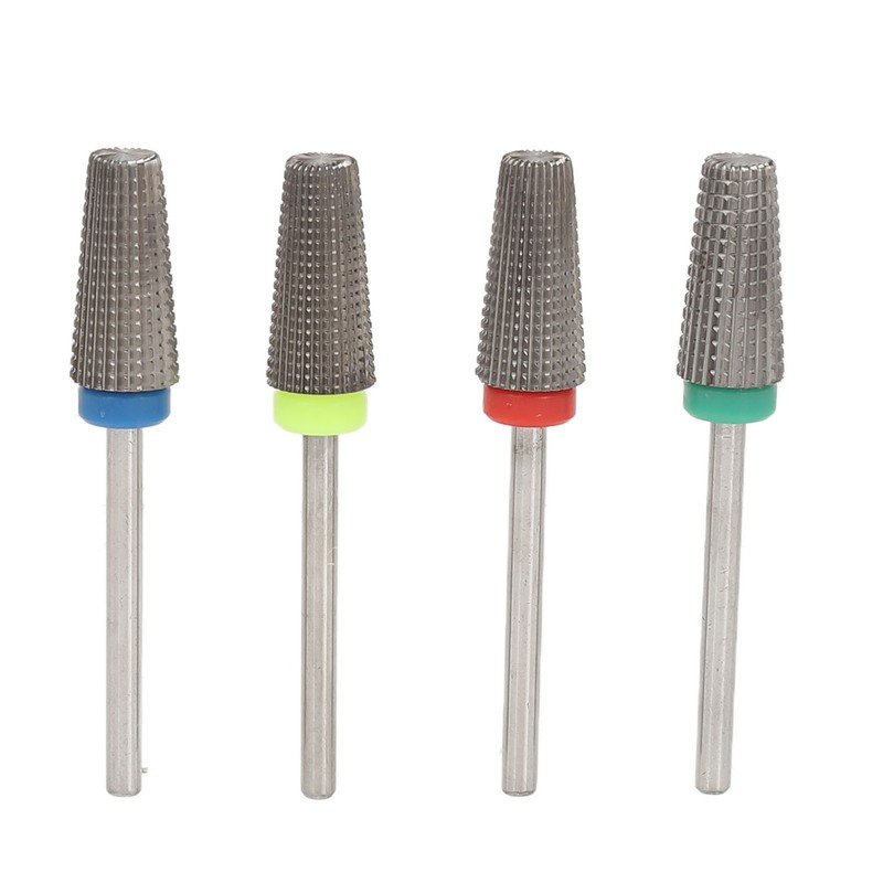4pcs Nail Drill Bits Set Quick Remove Acrylic Professional Tungsten