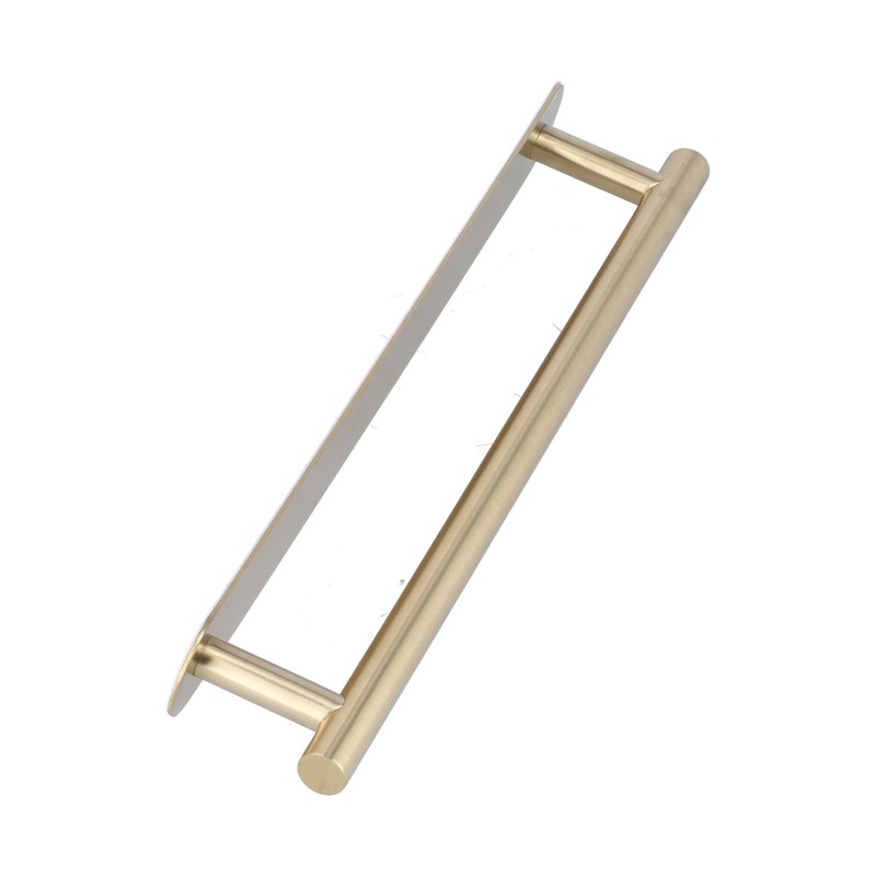 Single Rod Towel Bar 304 Stainless Steel Wall Mount Adhesive