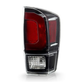 AKKON - Fits 2020-2022 Toyota Tacoma TRD Pro Pickup Truck Tail Light Brake Lamp [Black Bezel Black Trim] Passenger Right Side