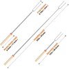 Marshmallow Roasting Sticks, Smores Stick for Fire Pit, 32 Inch