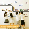 Road Transports Wall Stickers Car Wall Decals for Kids Boys