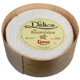 Generic Lincet Delice de Bourgogne Triple Creme Cheese, 4LB, 1 Pack