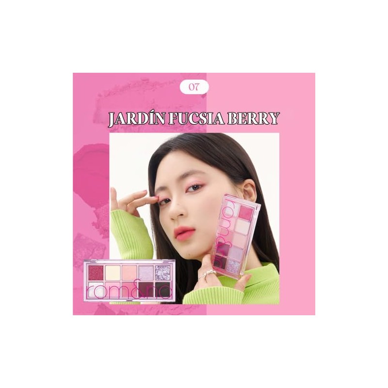 rom&nd Better Than Palette 102g (07 Berry Fuchsia Garden) |