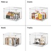 HOYOJA Clear Acrylic Display Case, Extra Large Stackable Storage Bins