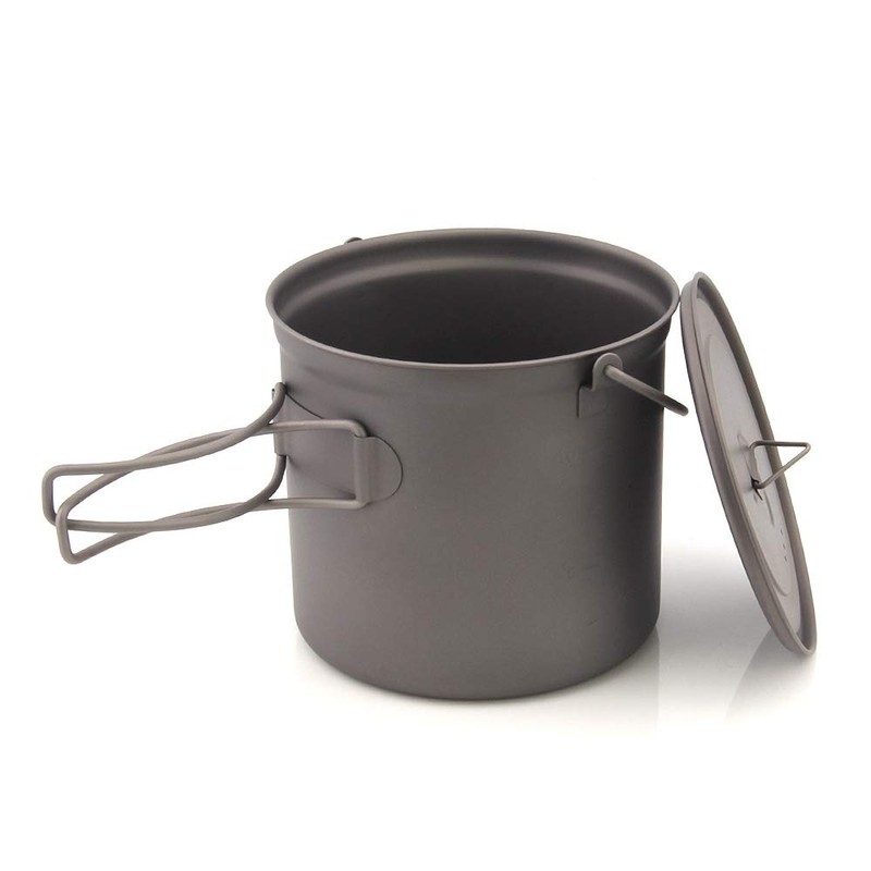 TOAKS POT-1100-BH Titan Outdoor Camping Hängender Topf mit Haltegriff