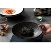 Jusalpha Set of 4-Japanese Style Porcelain Dinner Plates, Versatile Circular