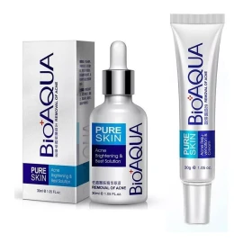 Bioaqua Crema+ Serum Bioaqua Pure Skin Tratamiento Anti-acne Manchas