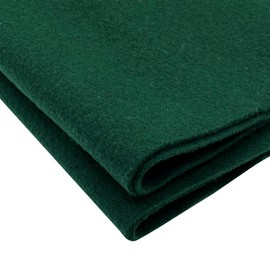 EOVEA | Acrylic Felt Fabric by The Yard | 72" Inch Wide -1.6mm Thick Felt Fabric | Non-Stiff Soft Felt Sheets | Felt Material for DIY,Craft, Sewing,Patchwork, Cushion, Padding(Hunter Green, 1 Yard)