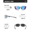 BIRCEN Sport Polarized Sunglasses for Men - Women:UV Protection Shades