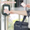 Wasenn Card Holder, Vertical Pass Case, Men's, ID Card Holder,