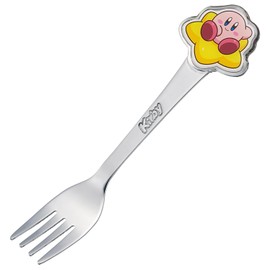 Skater DFS1C-A Stainless Steel Fork, 3D Children's Die Cut Fork, Star Kirby