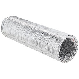 Deflecto A048/9 4-Inchx8-Feet Aluminum Flex Duct