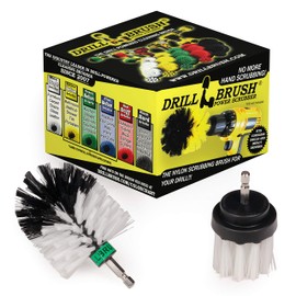 Motorcycle - Car Cleaning Supplies - Motorcycle Accessories - Drill Brush - Wheels - Rims - Leather - Glass - Vinyl - Spin Brush - Dirt Bike - Bike - Wheel Cleaner Polisher - Soft White Brushes