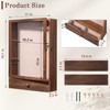Wishtofly Shadow Box Frame 3" Deep, 11x16 Shadow Boxes Display