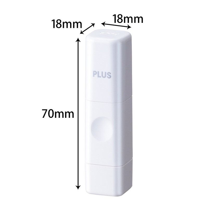 Plus Seal Name Cube White Honma 60-073 IS-009NQ