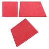 6Pcs Acoustic Absorption Panel Thickened Reduce Reverb SoundProof Padding Absorber(Pink