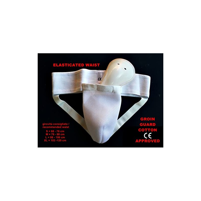 Groin Guard Removable Genital Men's In Cotton With Shell Shell