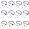 D Ring Lashing Eyelets Stainless Steel, Pack of 12 Construction