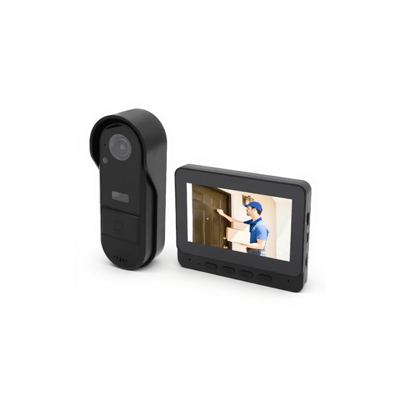 Tangxi Timbre con Video, Timbre con Visi?n Nocturna con Pantalla