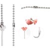 2 Pack Pull Chain String Extension with Connector for Ceiling