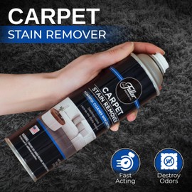 Fuller Brush Carpet Stain Remover – Enzyme-Based Cleaner for Carpets, Rugs & Upholstery – Removes Pet Stains, Coffee, Wine, Grease & Odors – No Sticky Residue – Made in USA – 18oz (2)
