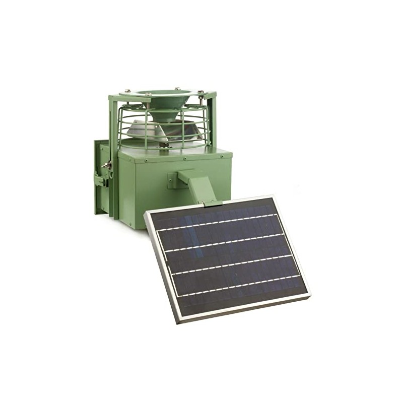 Wild Beak Solar Panel Attachment for Easy Feeder Automatic Livestock