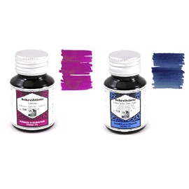 Rohrer & Klingner - 50ml Bottles Fountain Pen Ink Set - 2 x Bottles - Salix & Solferino