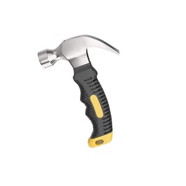 8 OZ Stubby Claw Hammer with Magnetic Nail Starter, Woodworking Hammer with Non-slip Handle Camping Hammer Small Hammer for Nailing Walls