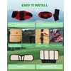 SCITOO Golf Cart Seat Cover for EZGO RXV Front Seat