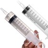 2 Pack Large Syringes (100 ML), Plastic Garden Industrial Syringes