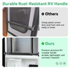 ULITECO RV Screen Door Handle Grab Bar, 19.9" to 32.3"