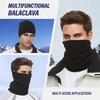 SUNMECI Neck Gaiter Warmer Ski Scarf Windproof Mask - Thick