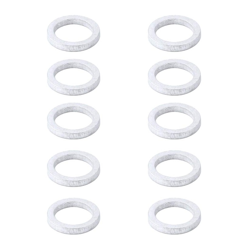 Baosity Pack of 10pcs Bike Chainwheel Screw Chainring Washer Gasket