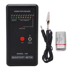 Digital Static Electricity Tester - Precise Measuring Instrument Electrostatic Analyzer Self Calibration Resistivity Tester