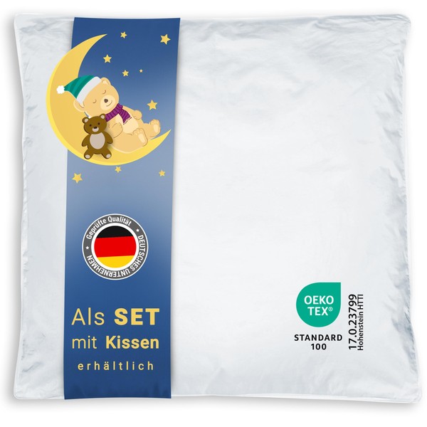 ZOLLNER Children's and Toddlers Premium Down Duvet Made of 90%