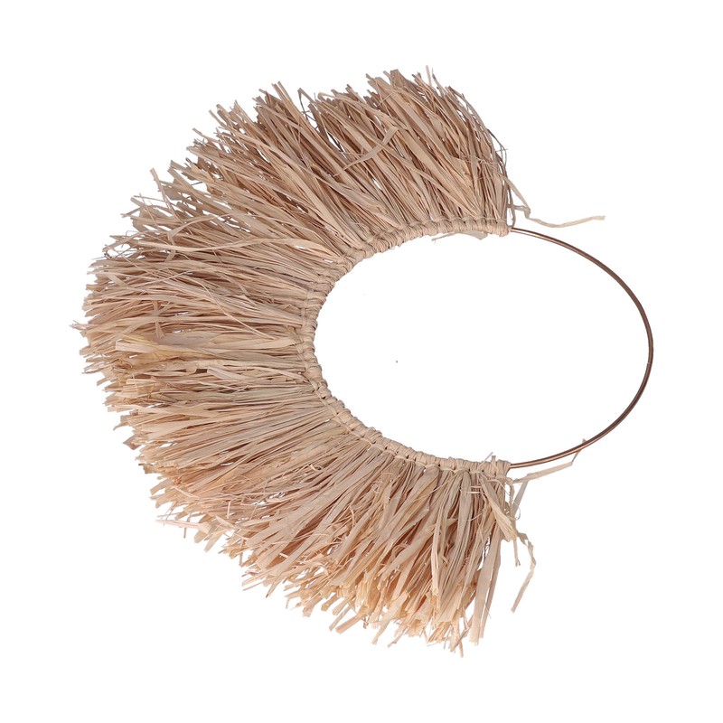 Raffia Wall Decoration Entrance Living Room Dining Room Sofa Background